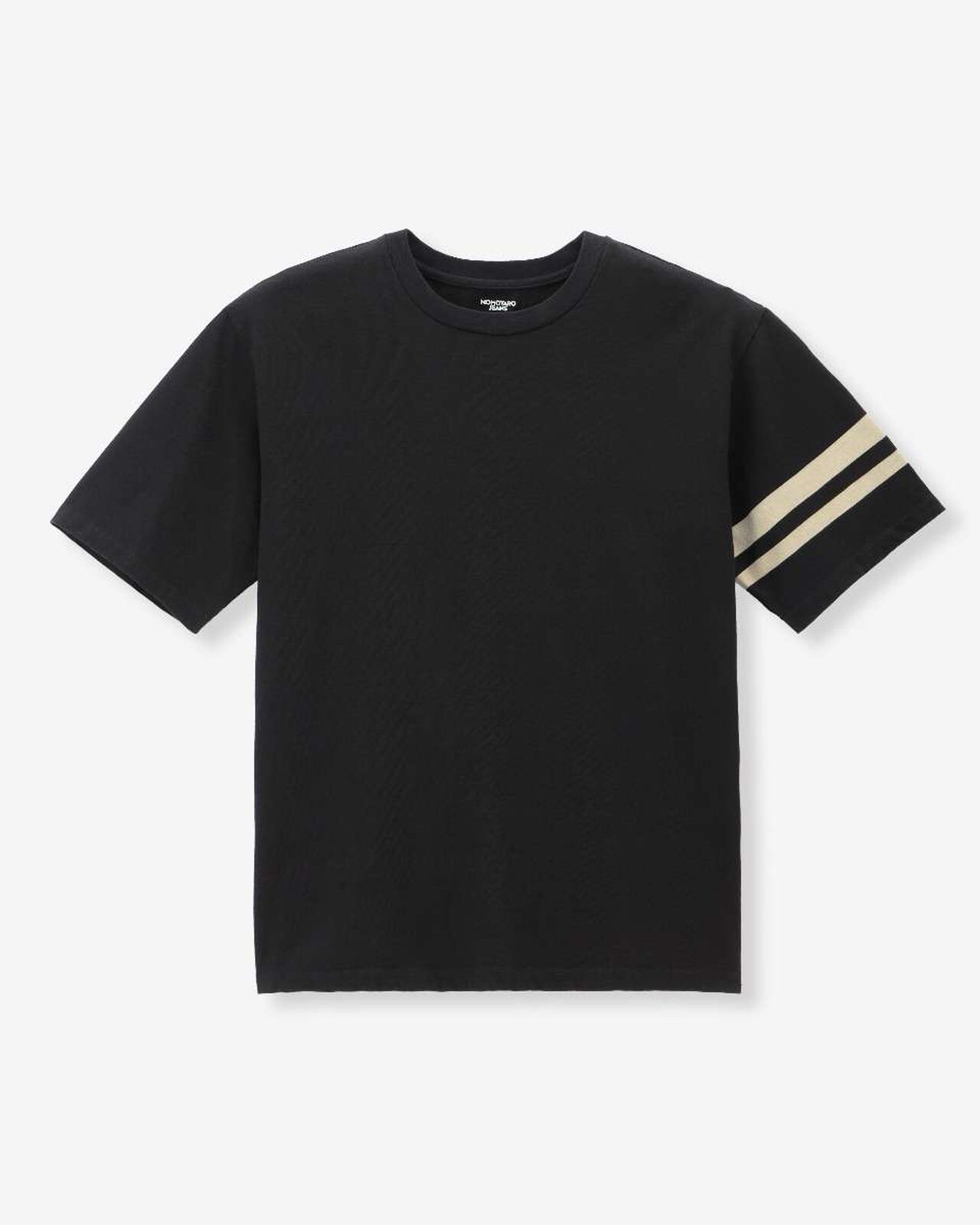 HEAVY OUNCE S/S TEE -DISCHARGE PRINT,BLK, large image number 5