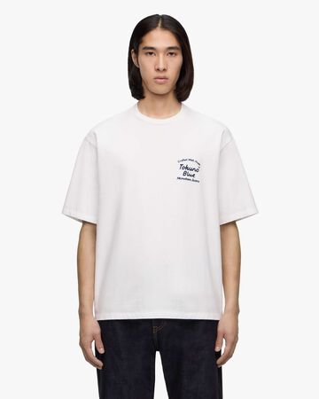 ZIMBABWE COTTON S/S TEE -EMBROIDERY,WHT, large image number 0