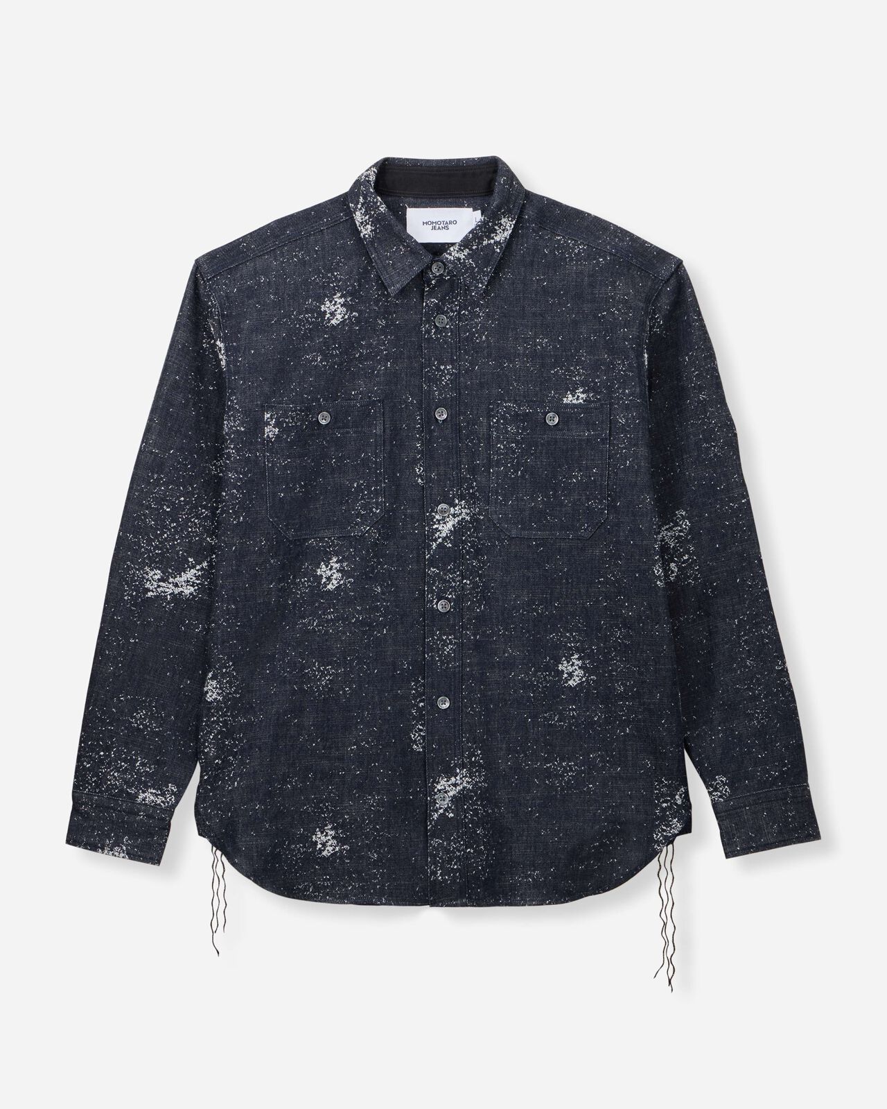 JAGUARD L/S SHIRT,Indigo, large image number 5