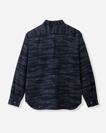 JACQUARD SHIRT,Indigo, large image number 7