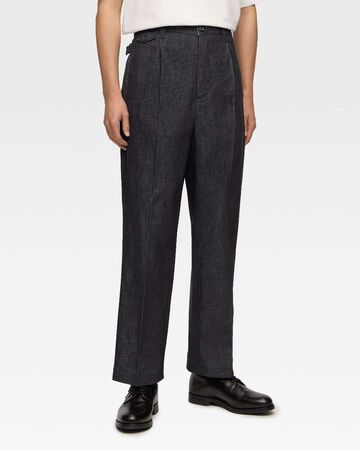 DENIM TROUSERS,Indigo, small image number 1