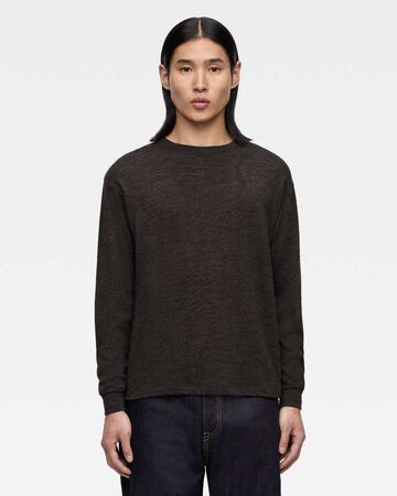MERINO WOOL L/S TEE,GRY, small image number 0