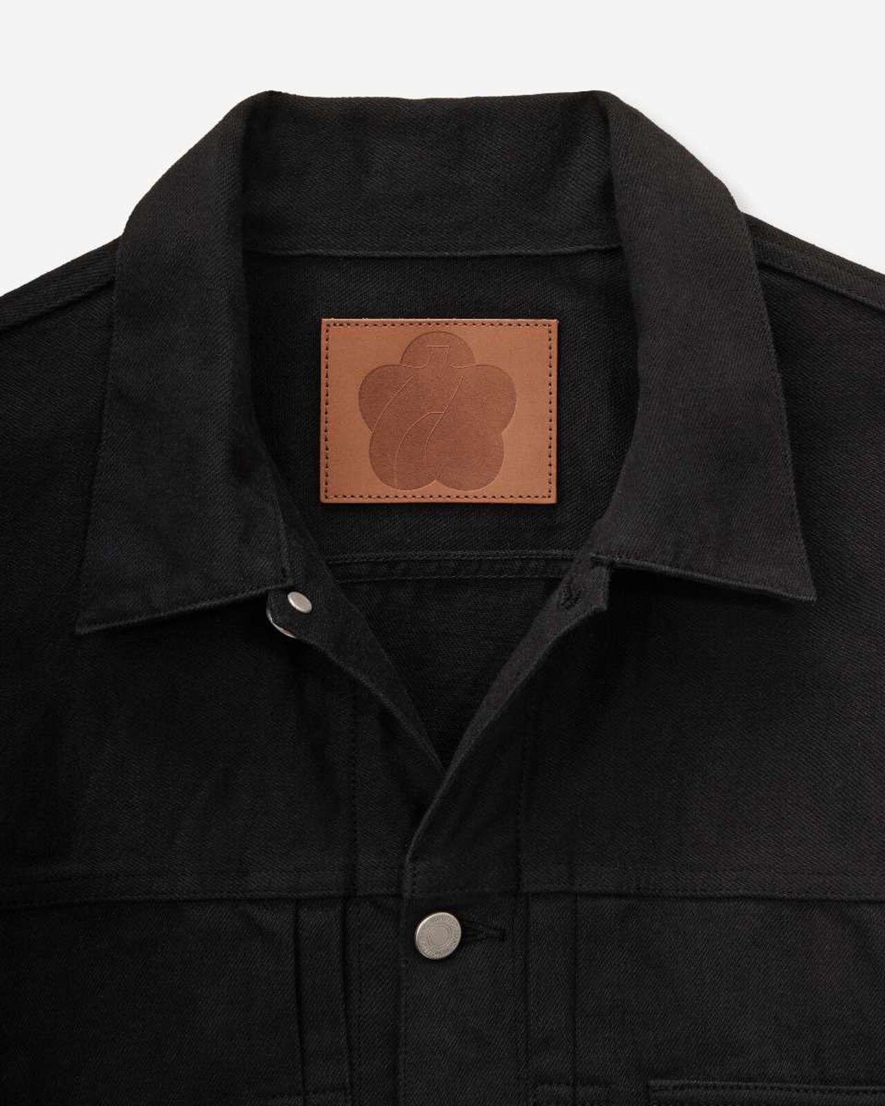 #001 DENIM JACKET - KYOTOMONTSUKI DYED,BLK, large image number 9