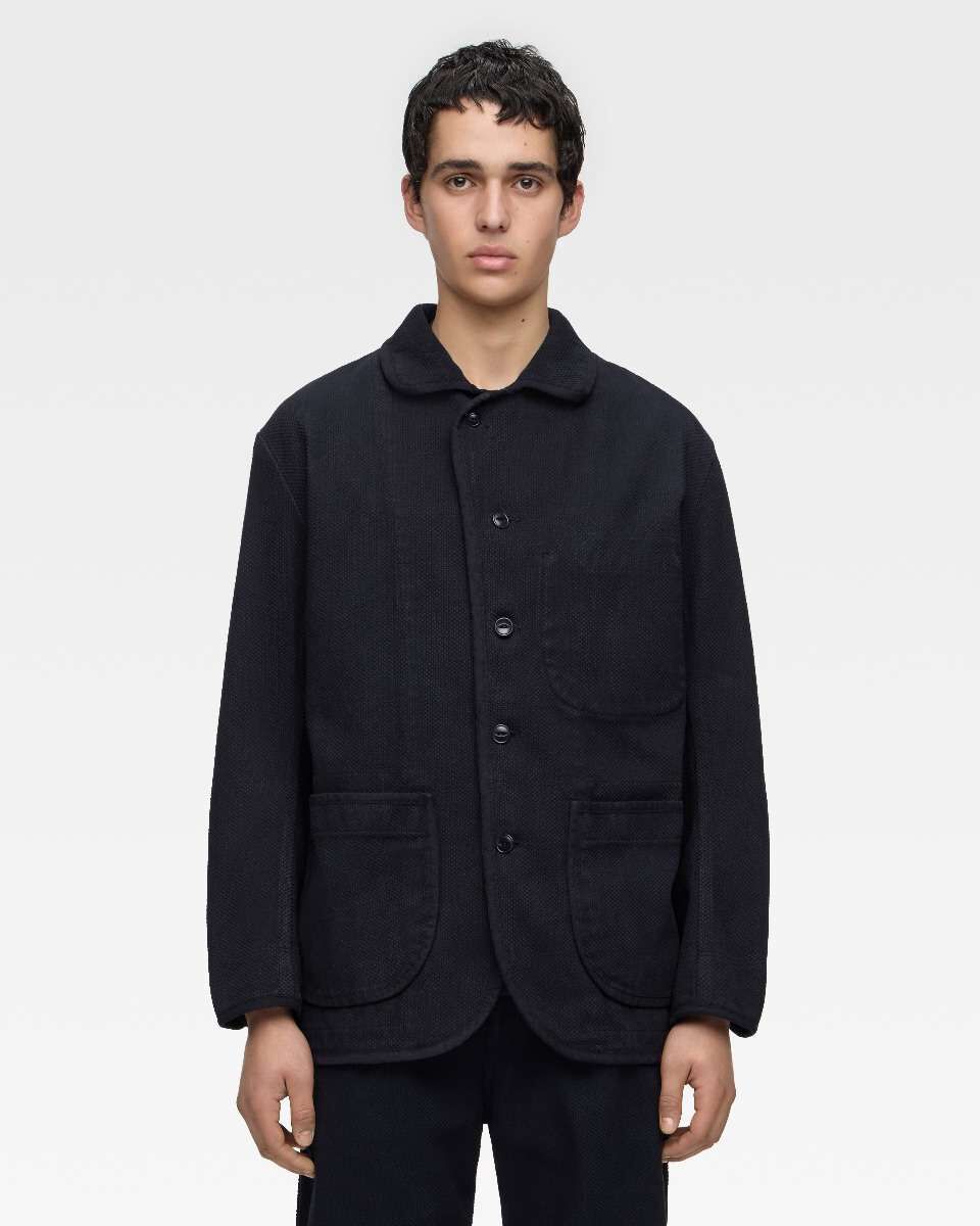 ohotoro Loom Indigo Jacket loom indigo jacket | OHOTORO