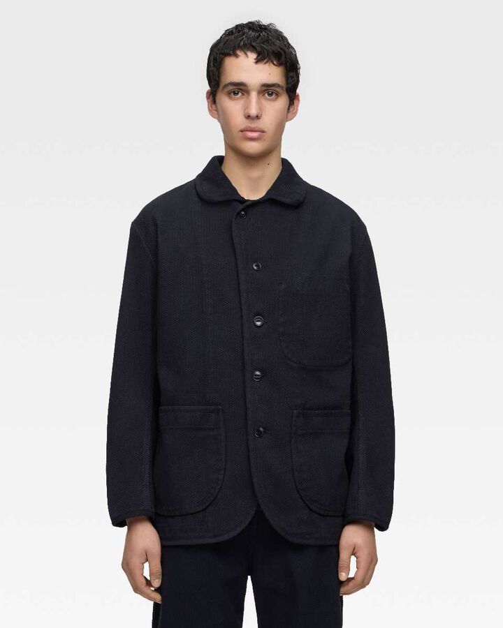 SASHIKO JACKET - INDIGO,, medium