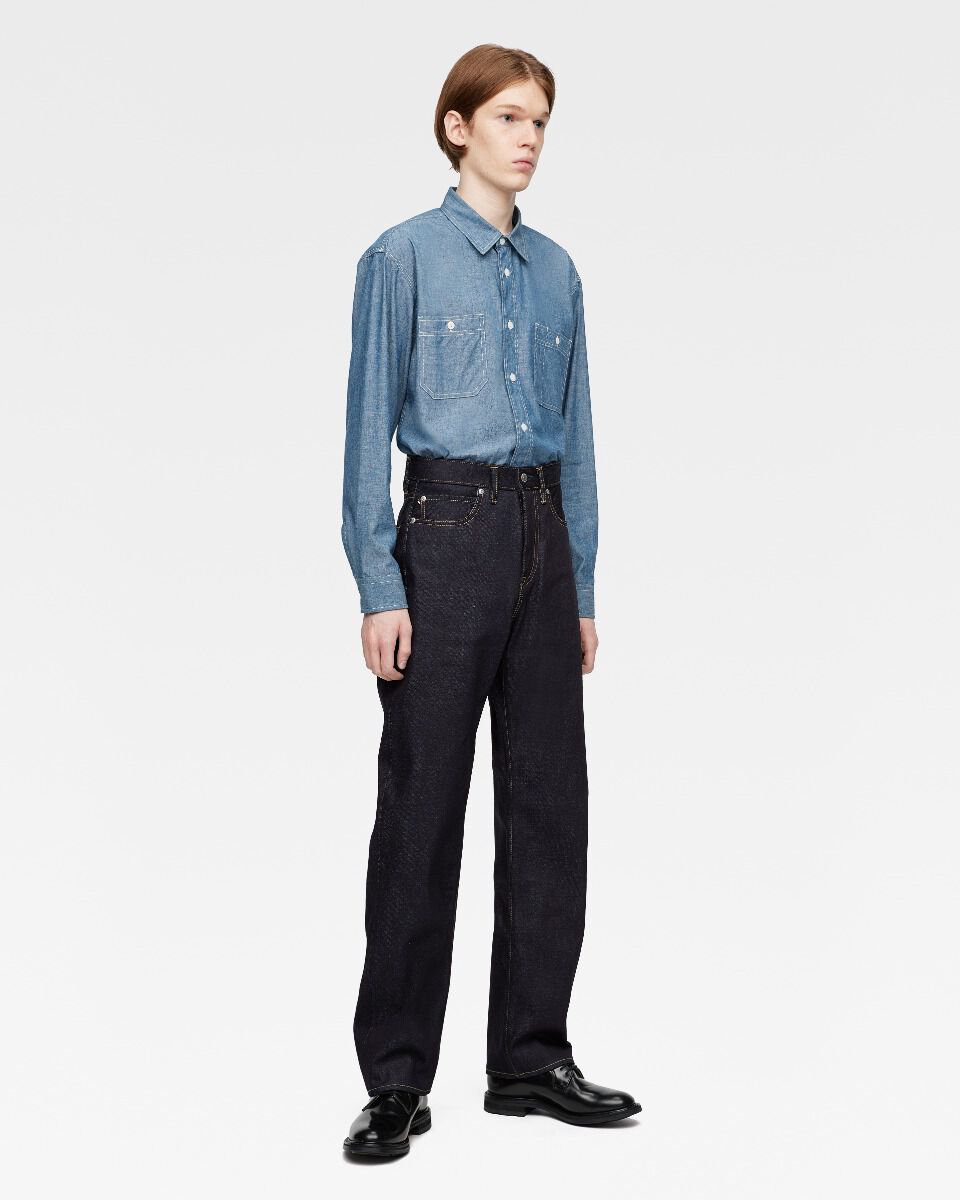 moo様 100 STANDARD STRAIGHT 14.7oz ZIPPER FLY