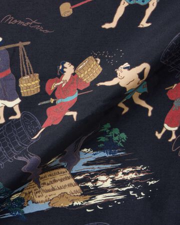 [Late Feb Release] RAYON S/S  SHIRT,BLK, large image number 10