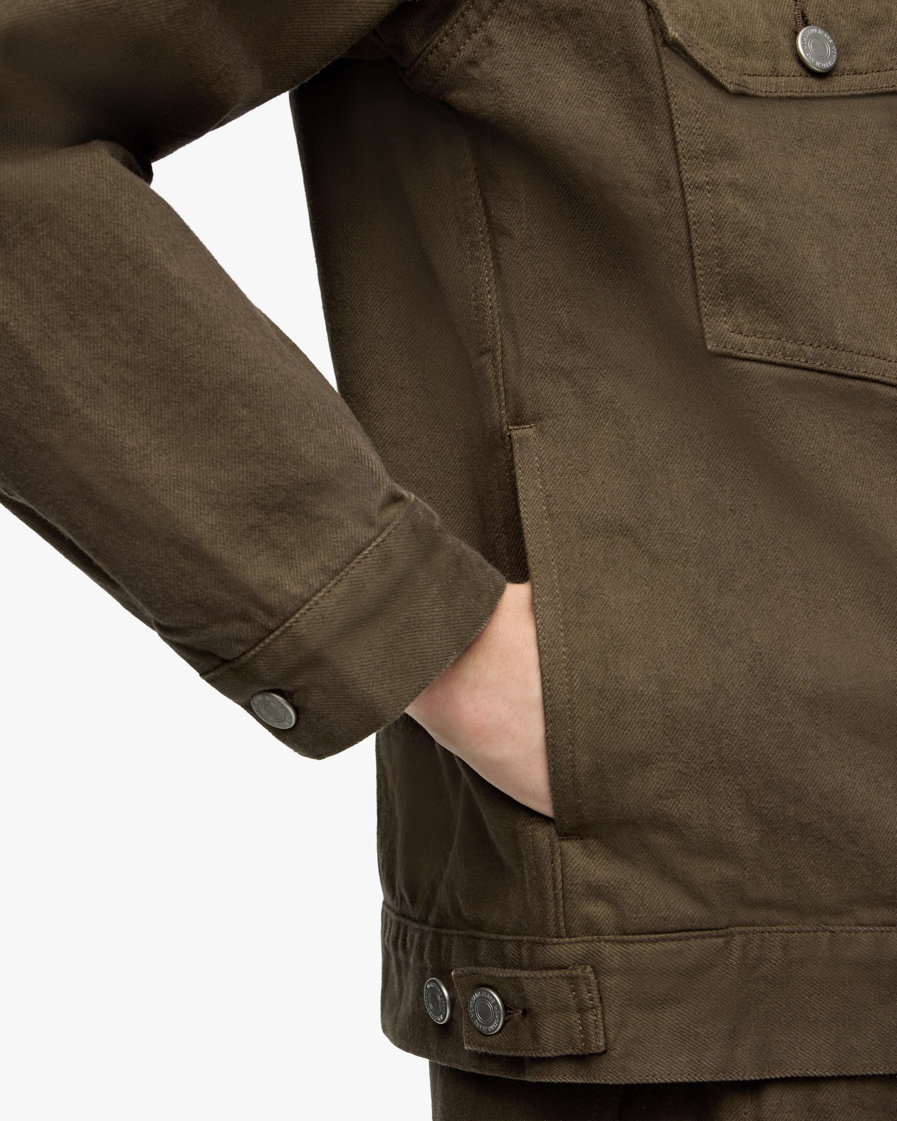 002 DENIM JKT - MOSS