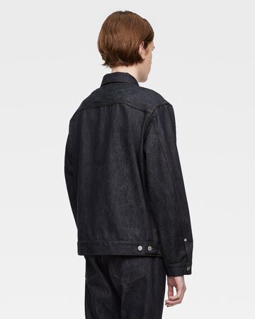 #002 CASHMERE DENIM JACKET 13.7oz,Indigo, small image number 2