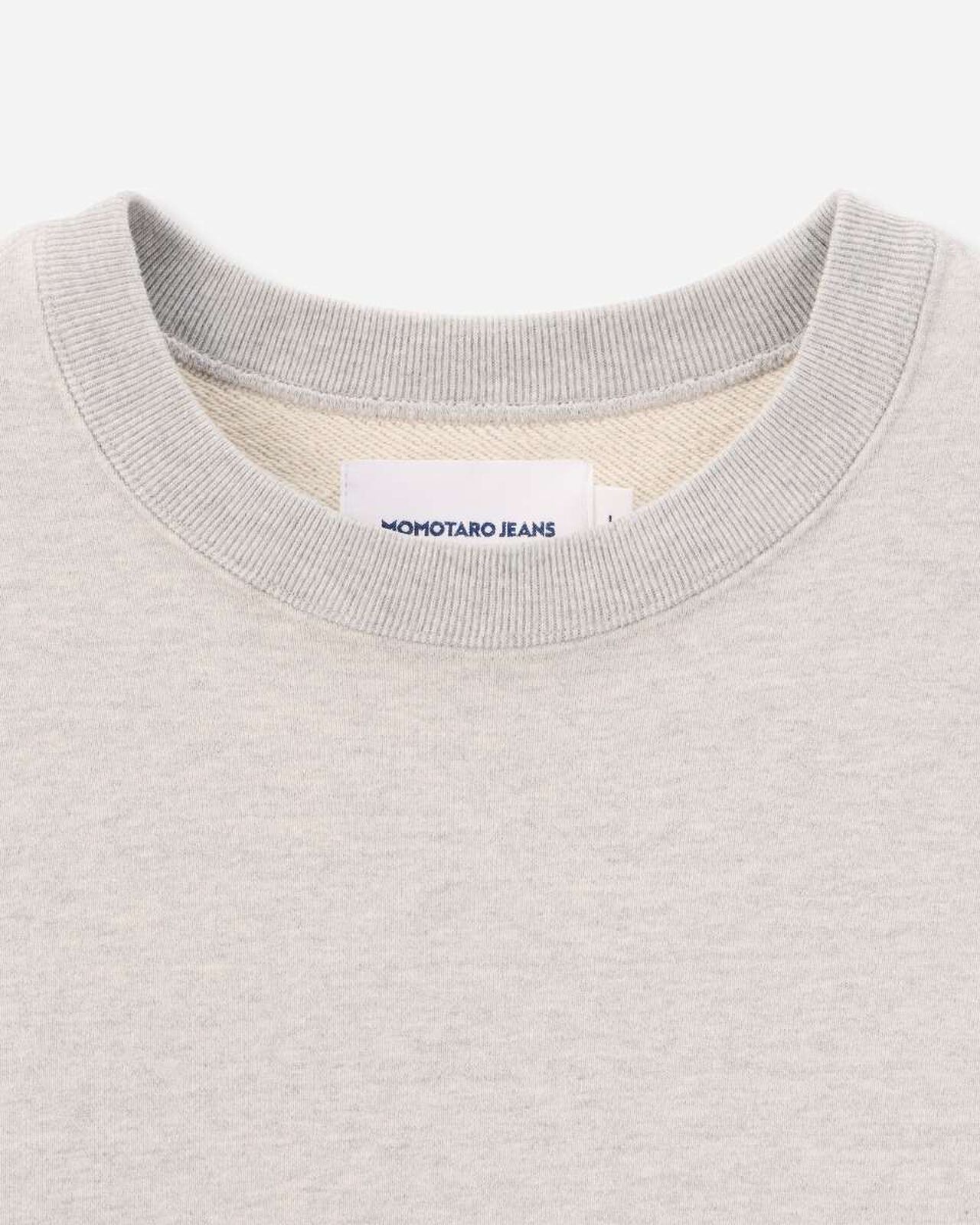 HEAVY TERRY SWEAT SHIRT,GRY, large image number 7