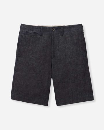 DENIM SLIM SHORTS,Indigo, small image number 4