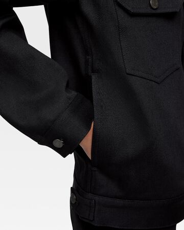 #002 STANDARD DENIM JACKET 14.7oz,Schwarz, large image number 5