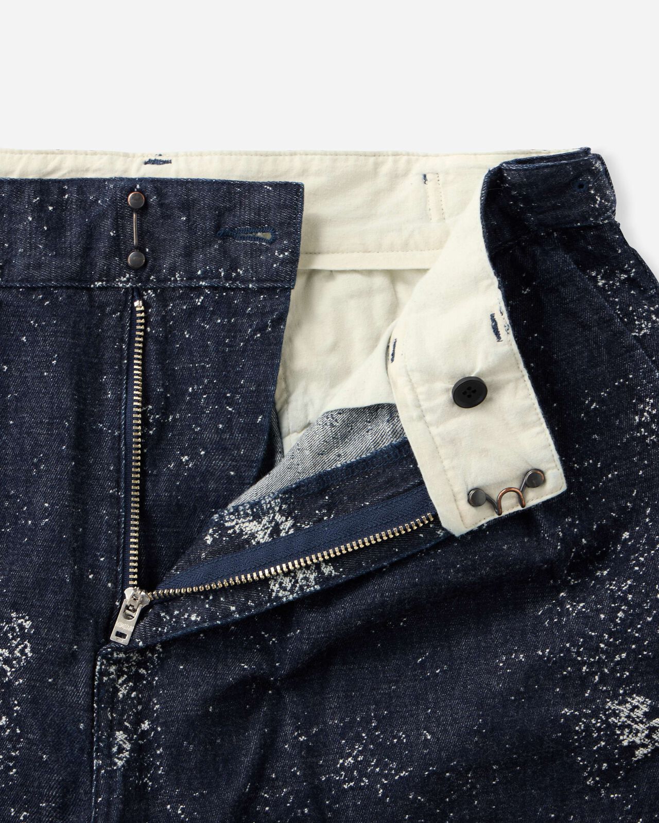 WIDE SHORTS - JAGUARD,Indigo, large image number 6