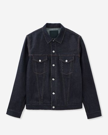 #003 STANDARD DENIM JACKET 14.7oz,Indigo, small image number 8