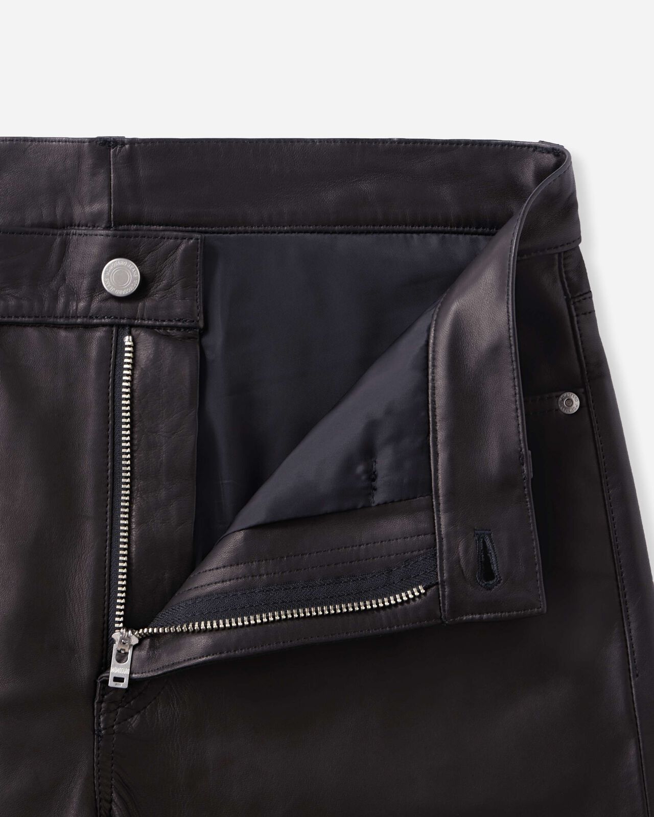#100 STRAIGHT - SMOOTH LEATHER,BLK, large image number 18