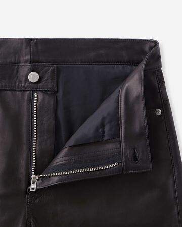 #100 STRAIGHT - SMOOTH LEATHER,BLK, large image number 18
