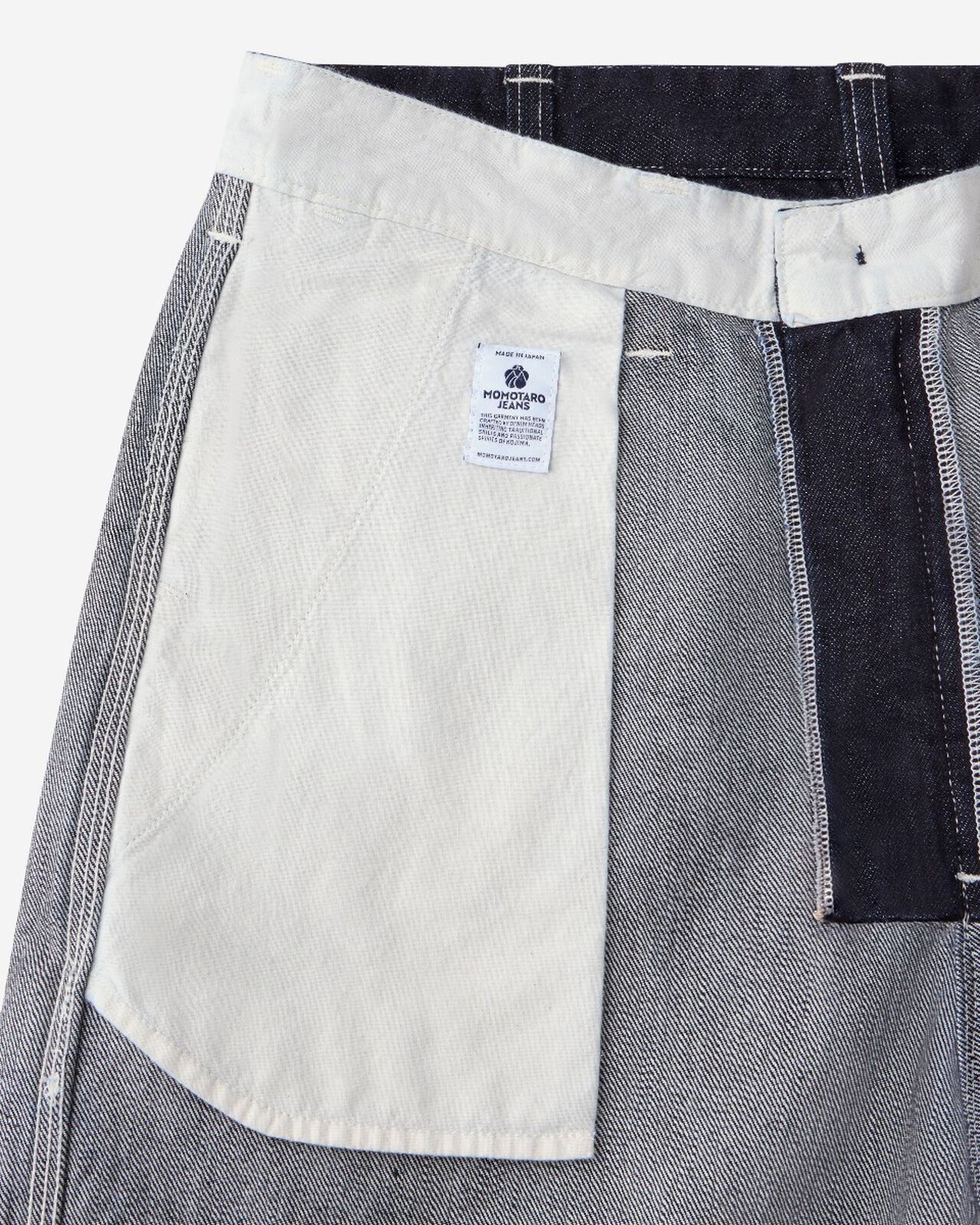 DENIM PAINTER PANTS,Indigo, large image number 7