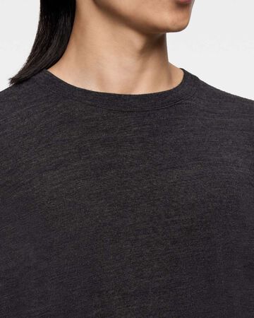 MERINO WOOL L/S TEE,GRY, small image number 4