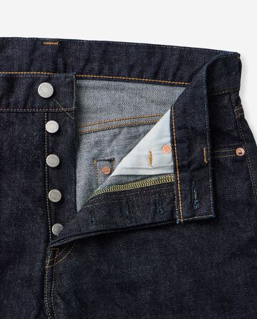 #200 CLASSIC TAPERED 15.7oz BUTTON FLY,Indigo, large image number 11