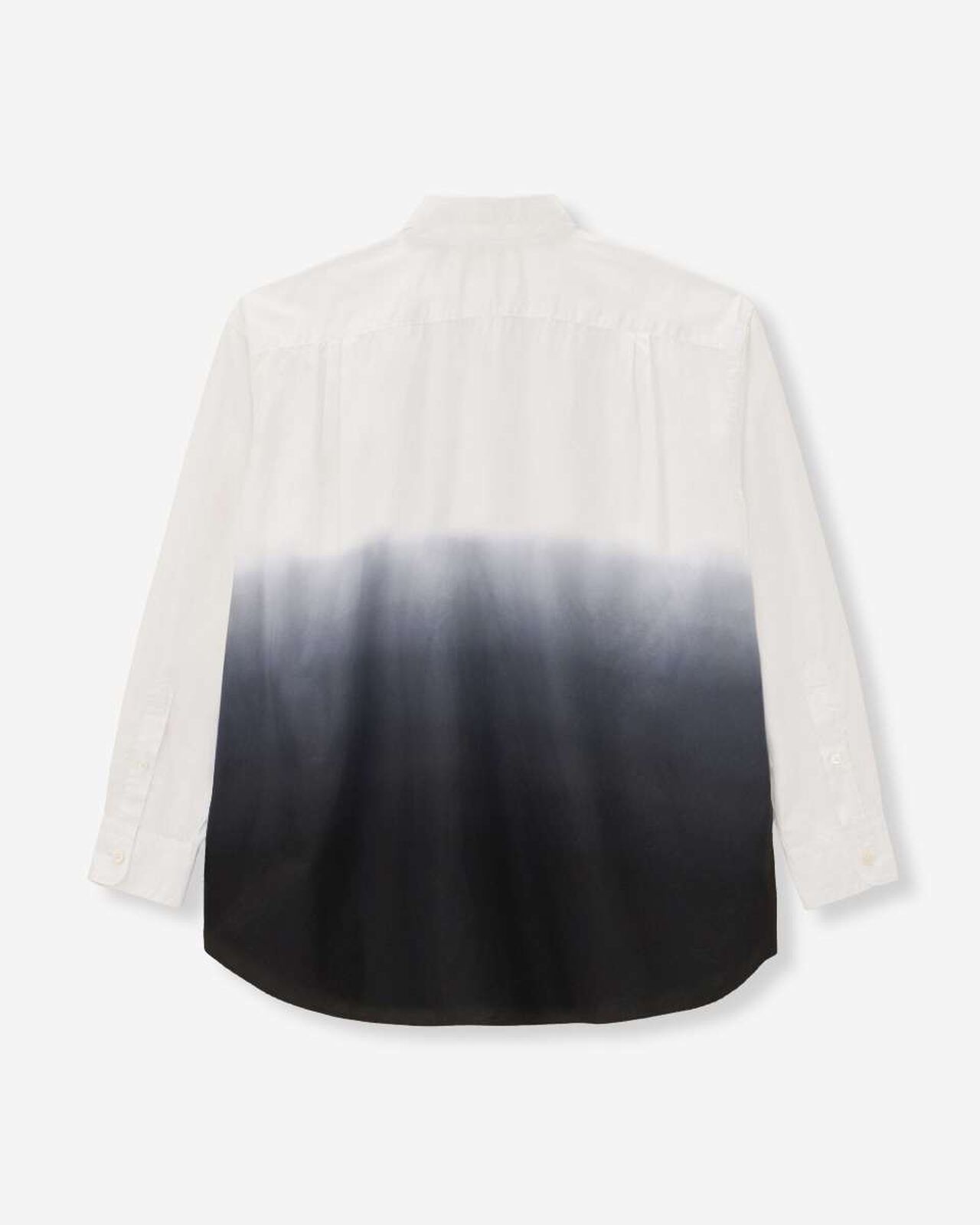 BROAD L/S SHIRT - KYOTO MONTSUKI GRADATION,Noir, large image number 6