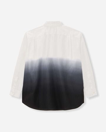 BROAD L/S SHIRT - KYOTO MONTSUKI GRADATION,Noir, small image number 6
