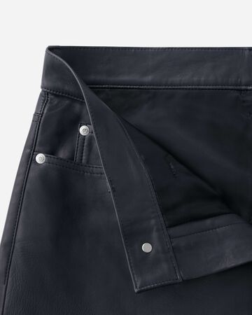#100 STRAIGHT - SMOOTH LEATHER,BLK, large image number 7