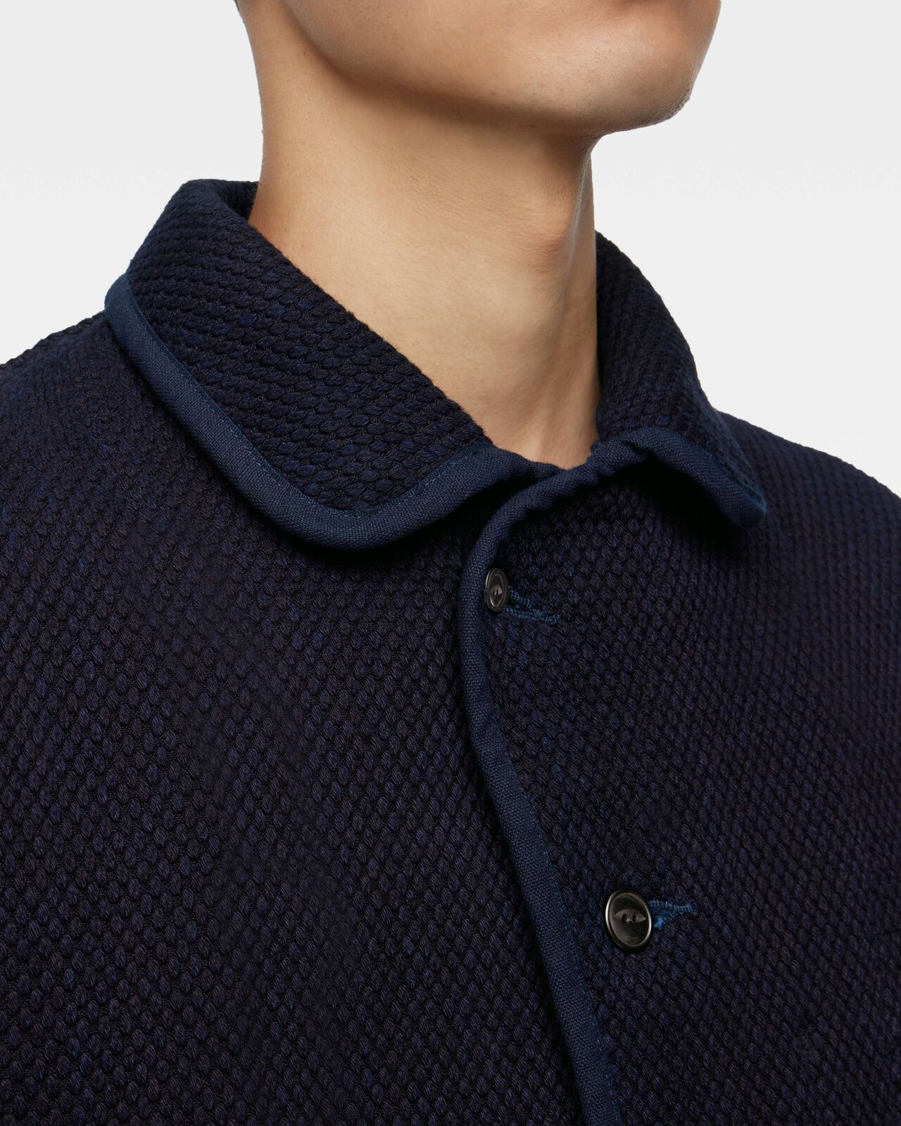 SASHIKO JKT,Indigo, large image number 5