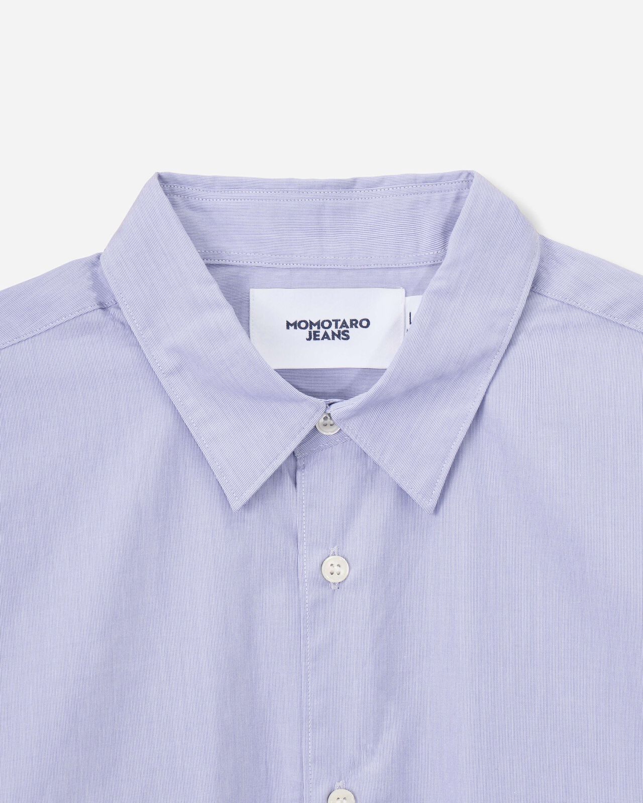 BROAD STRIPE L/S SHIRTS,GRY, large image number 7