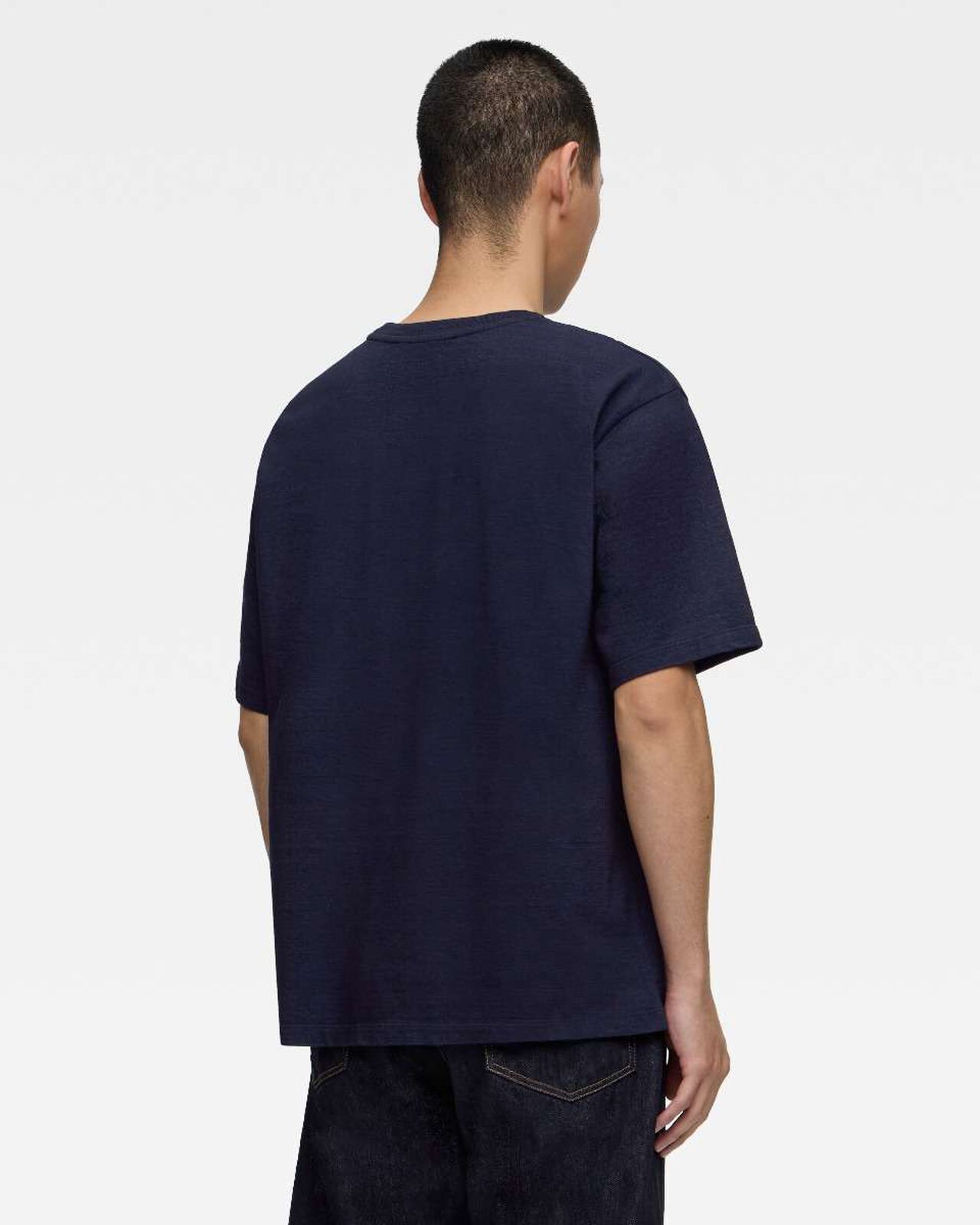 HEAVY OUNCE S/S TEE -SNAKE,Indigo, large image number 2