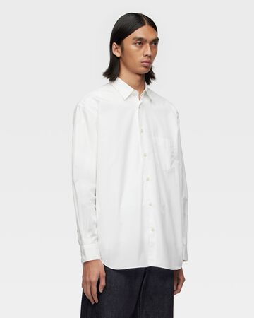 BROAD L/S SHIRT,WHT, small image number 1