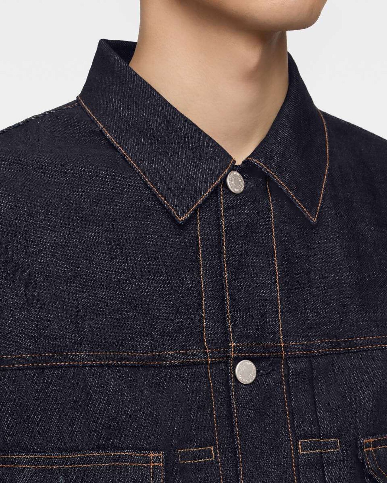 #002 DENIM JACKET - 11oz,Indigo, large image number 4