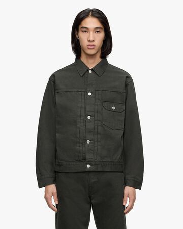 #001 DENIM JKT - BC,Light Black, large image number 0