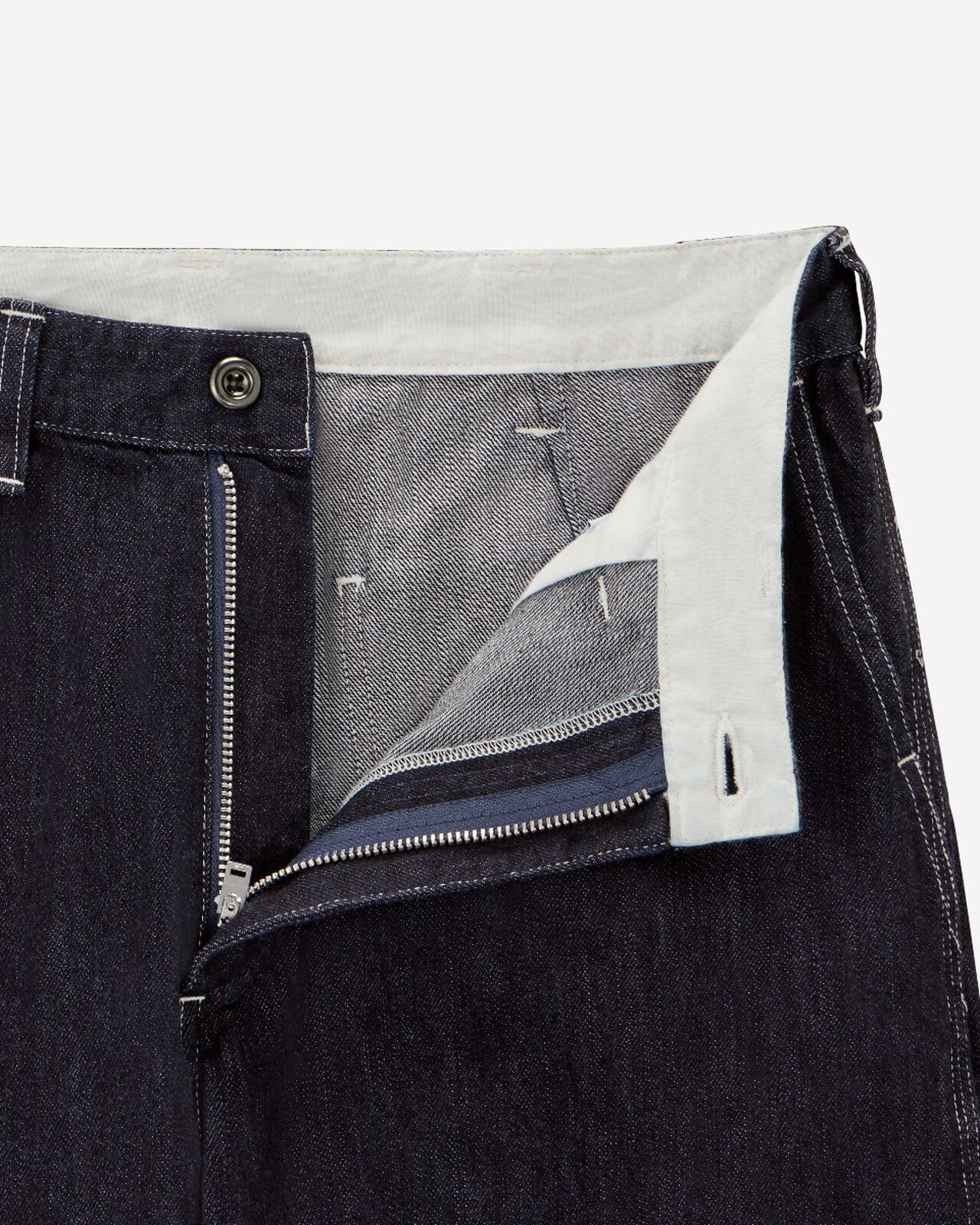 DENIM PAINTER PANTS,Indigo, large image number 6