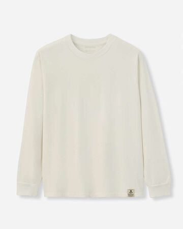 HEAVY OUNCE L/S TEE,WHT, large image number 1