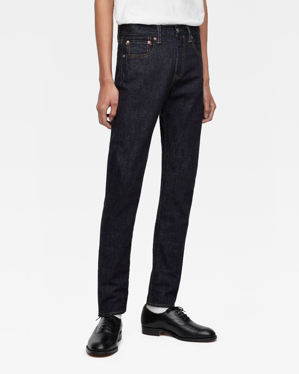 モコ太郎 MOMOTARO JEANS - #300 CLASSIC SLIM 15.7oz - Zip-Fly - MMJZ0301
