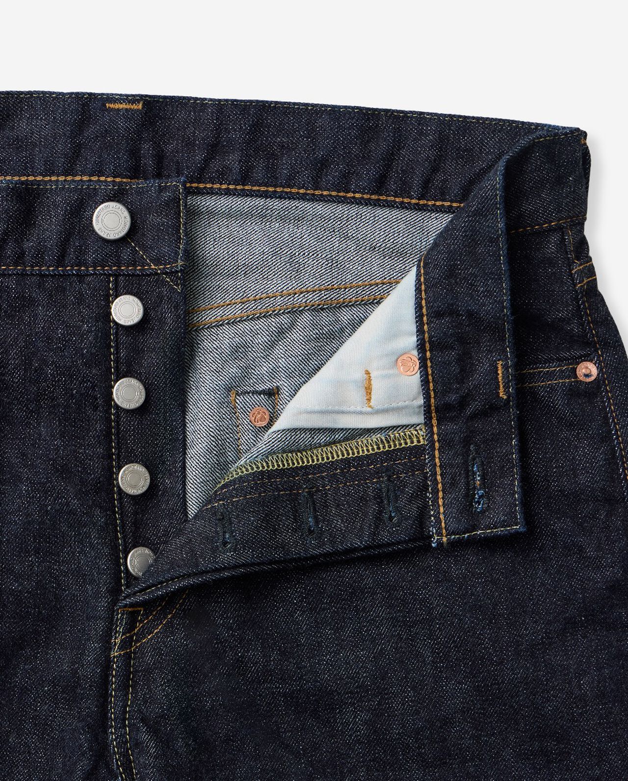 #100 CLASSIC STRAIGHT 15.7oz ZIPPER FLY,Indigo, large image number 10