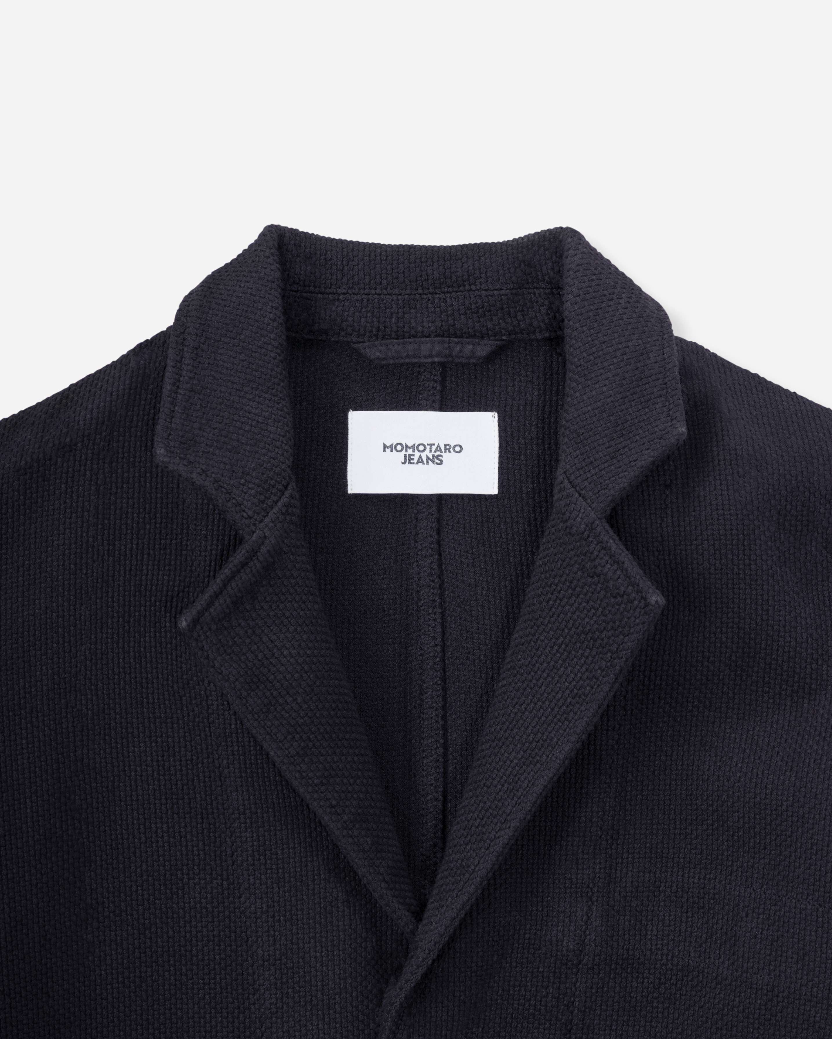 SASHIKO TAILORED JACKET-OVERDYE