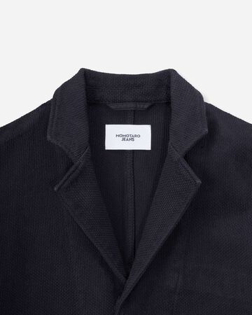 [Late Mar Release] SASHIKO TAILORED JACKET-OVERDYE,BLK, large image number 8