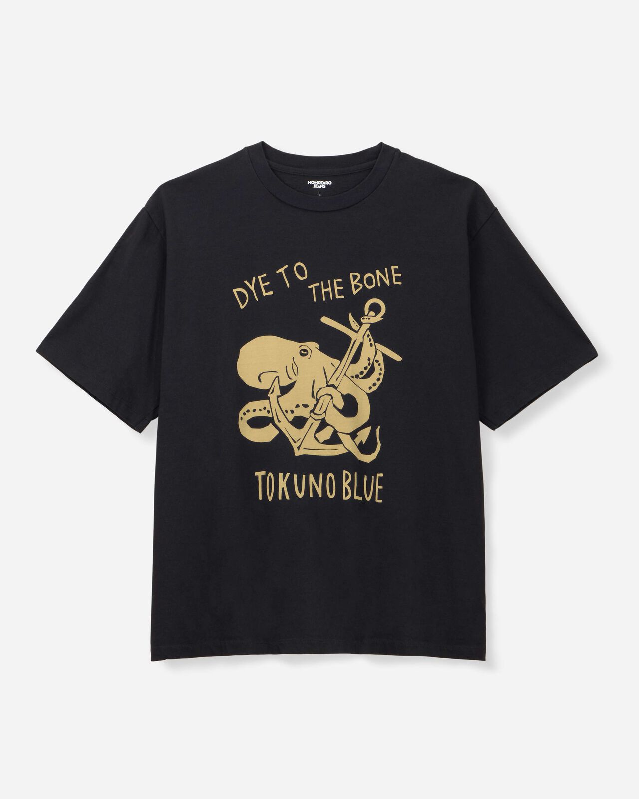 [Mid Feb Release] ZIMBABWE COTTON S/S TEE - OCTOPUS,NAVY, large image number 9