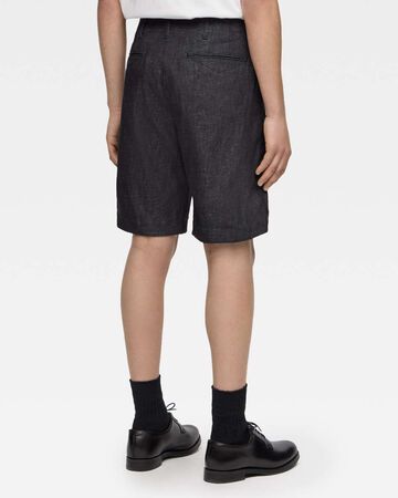 DENIM SLIM SHORTS,Indigo, small image number 2