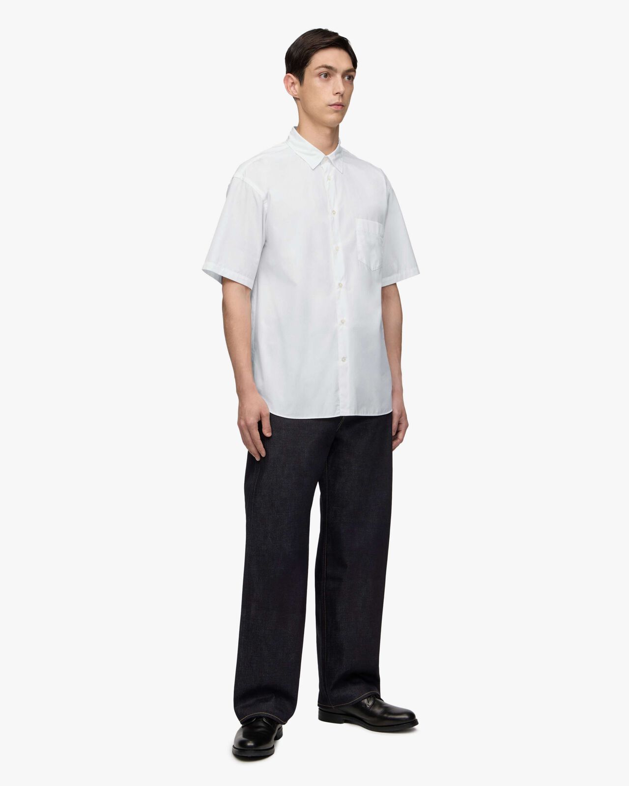 BROAD S/S SHIRT,Weiß, large image number 3