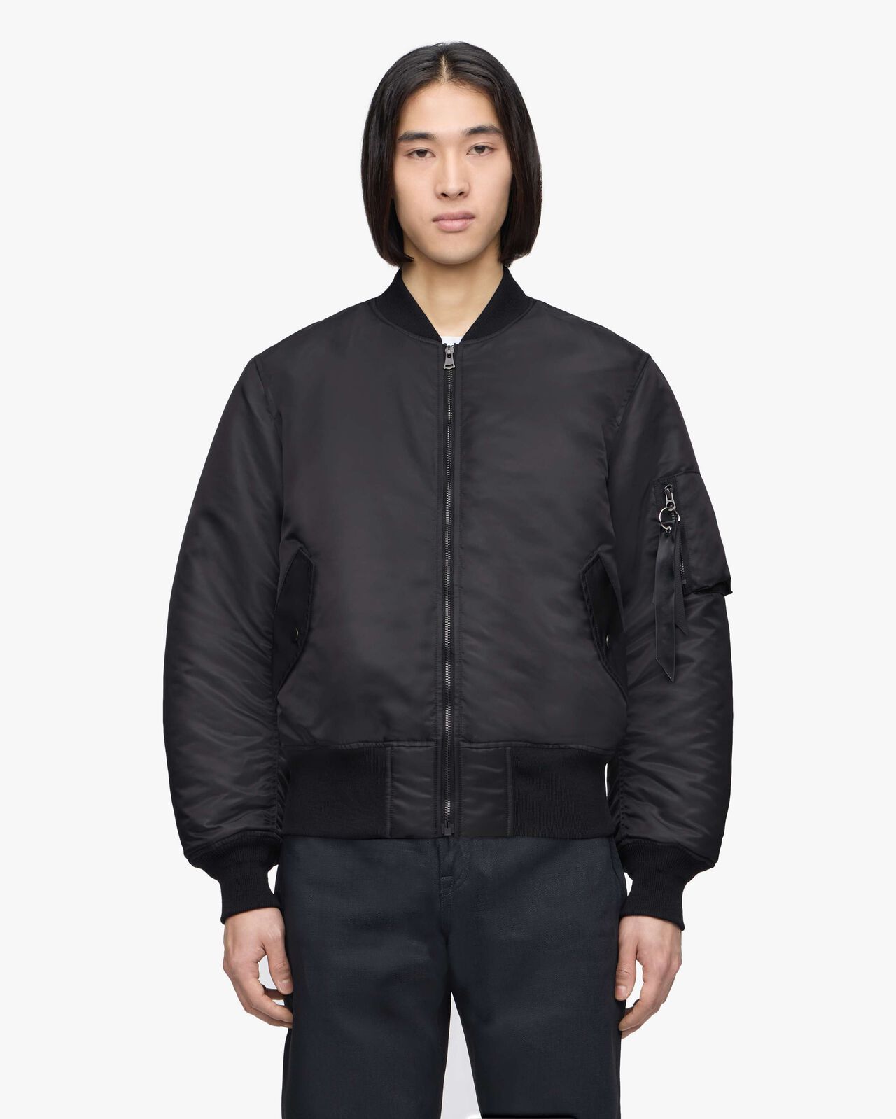 EMBROIDERY MA-1,BLK, large image number 0