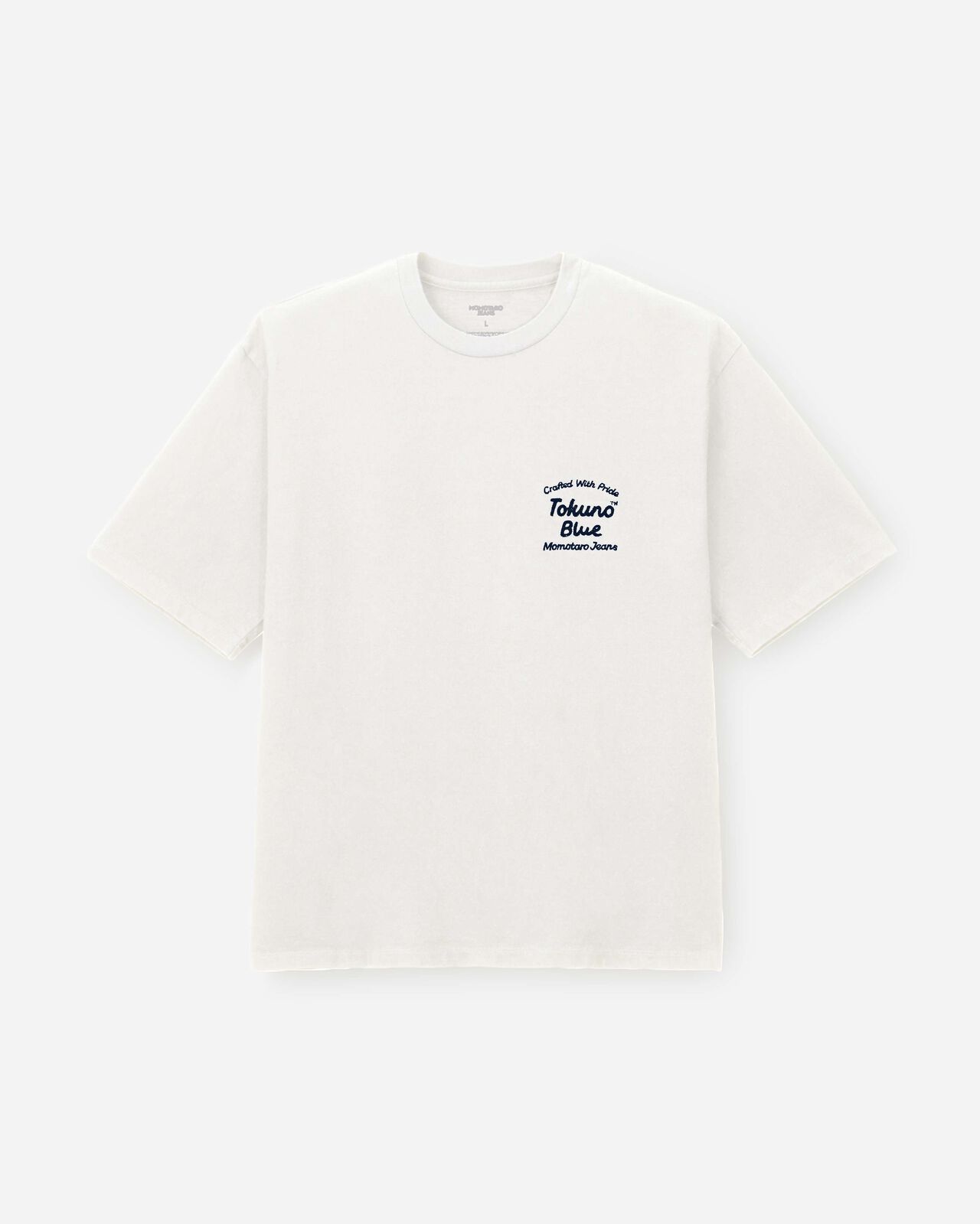 ZIMBABWE COTTON S/S TEE -EMBROIDERY,WHT, large image number 5