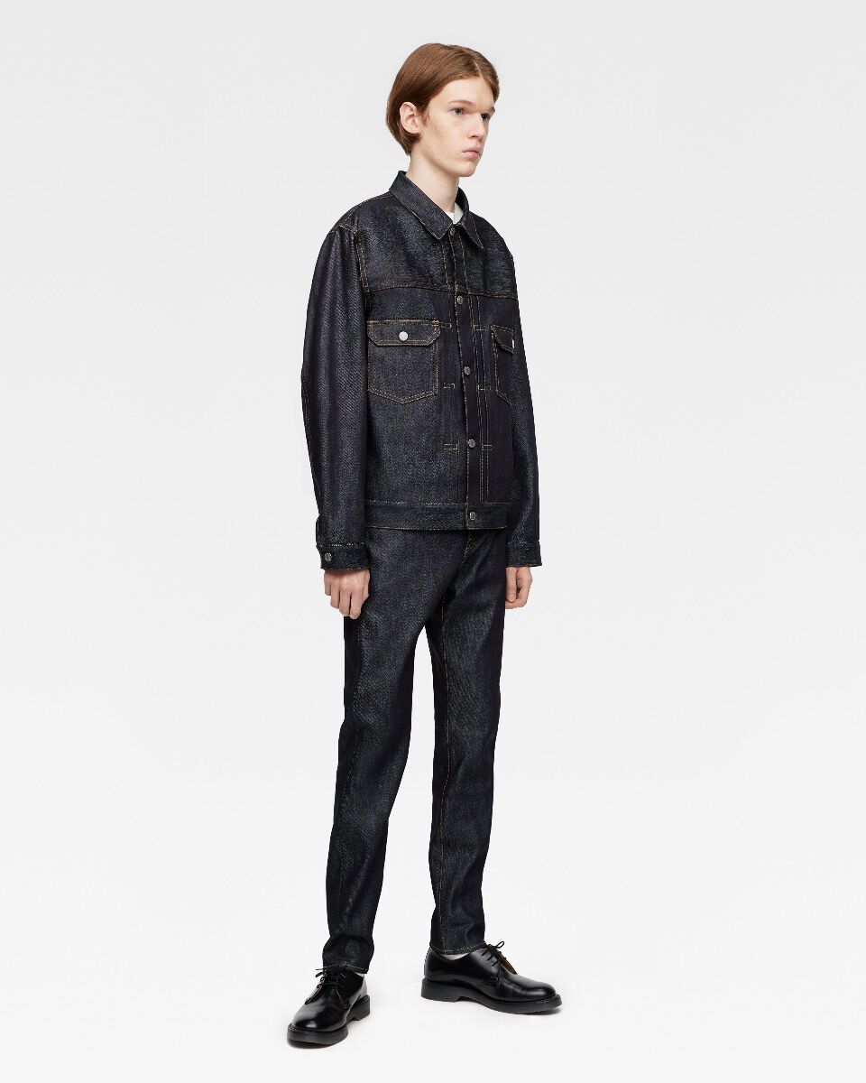 002 SILK DENIM JACKET 15oz