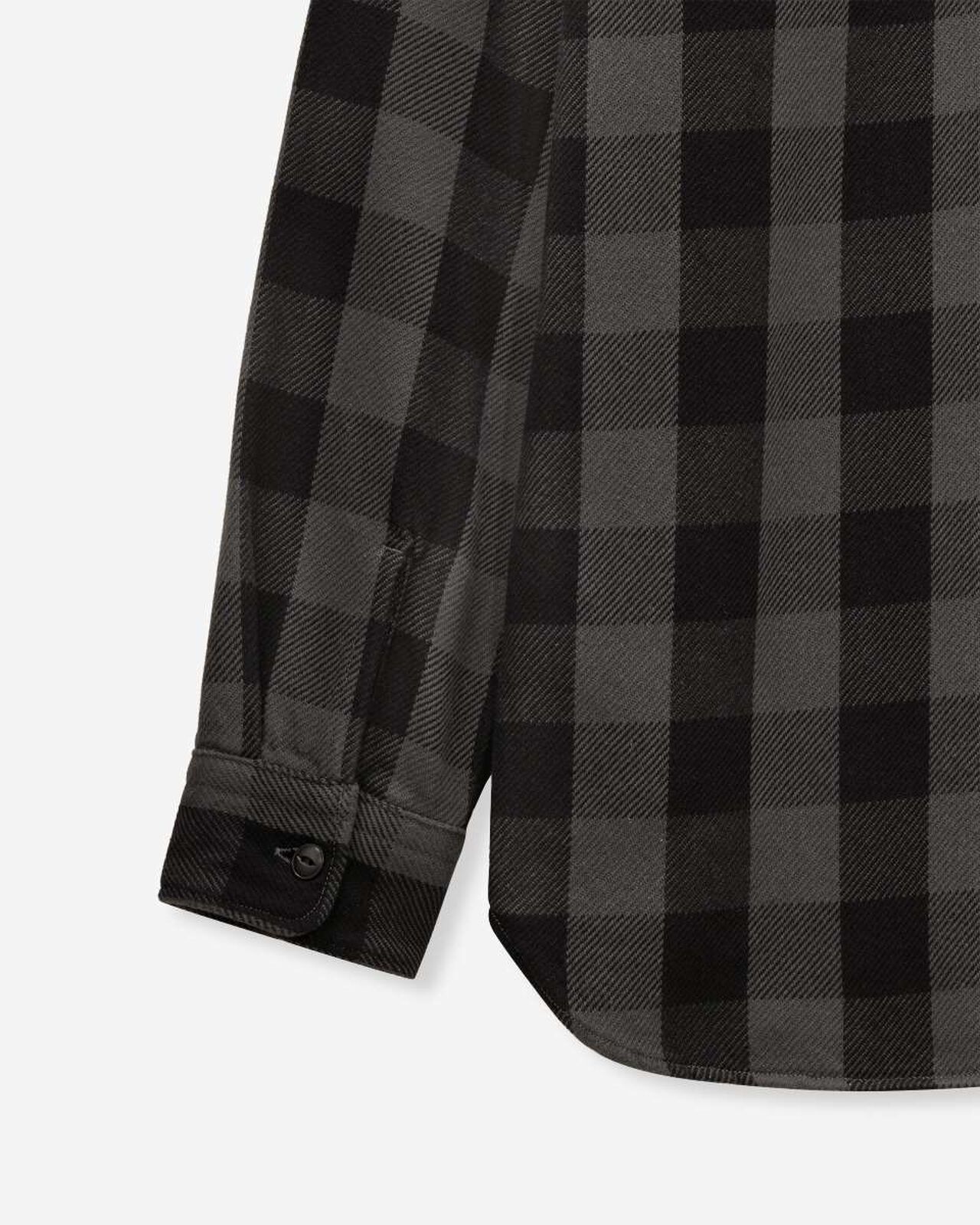 BLOCK CHECK L/S SHIRT,Grigio, large image number 8