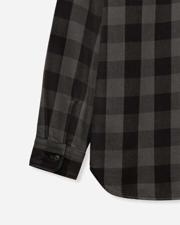 BLOCK CHECK L/S SHIRT,Grigio, large image number 8