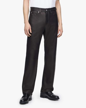 #100 STRAIGHT - SMOOTH LEATHER,BLK, large image number 13