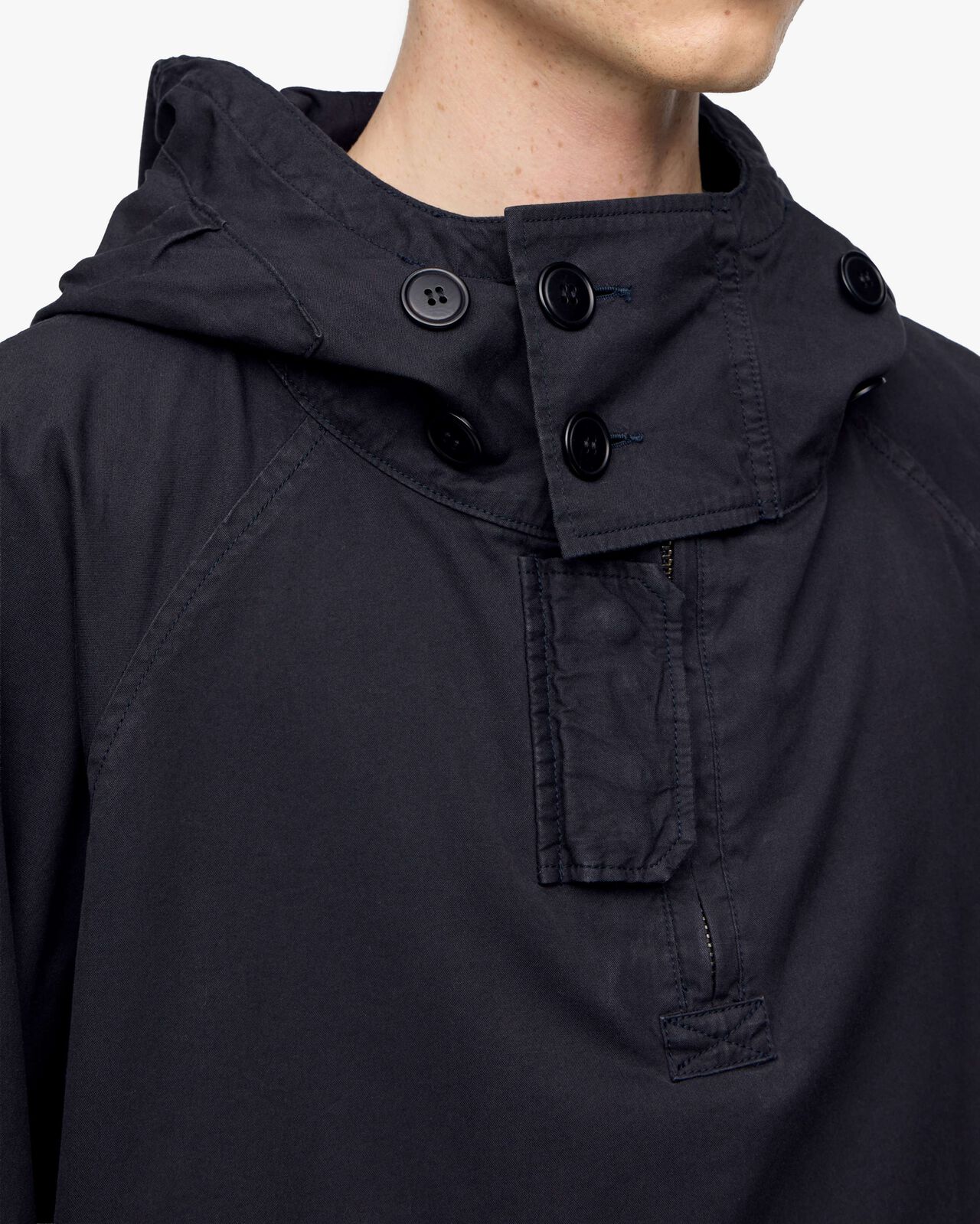 CO×SI SMOCK PARKA,Indigo, large image number 4