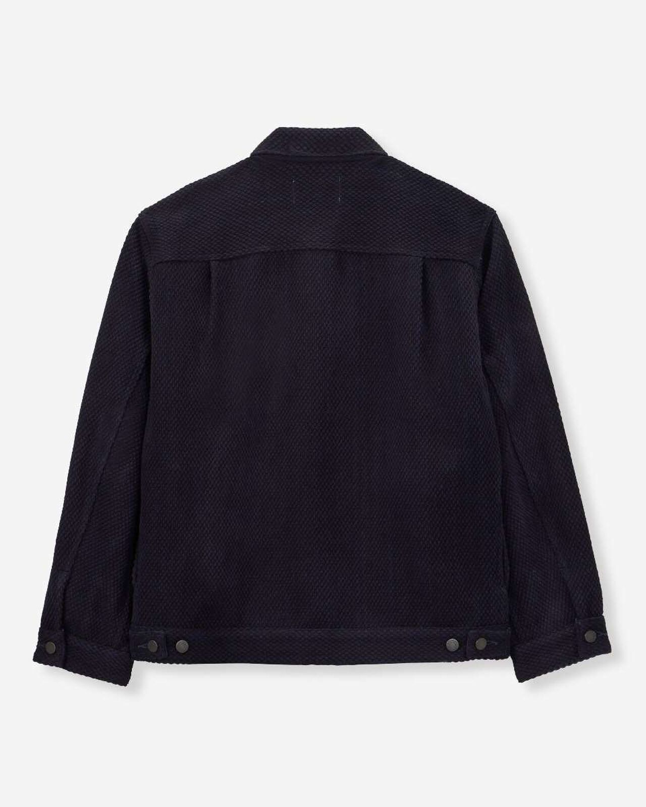 SASHIKO JACKET,Indigo, large image number 7