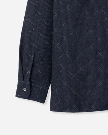 INDIGO SASHIKO SHIRT,Indigo, large image number 8